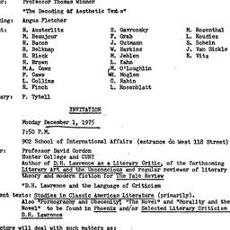 Minutes, 1975-11-17. The Th...