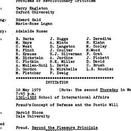 Minutes, 1979-04-09. The Th...