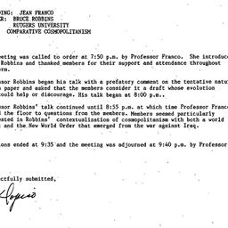 Minutes, 1991-05-06. The Th...