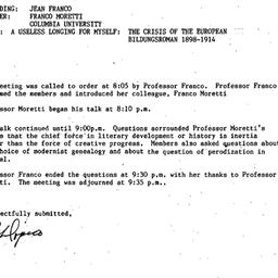Minutes, 1991-04-04. The Th...