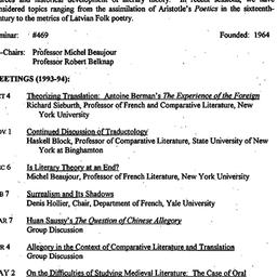 Schedules, The Theory of Li...