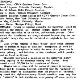 Minutes, 1993-11-01. The Th...