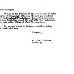 Announcements, 1966-05-09. ...