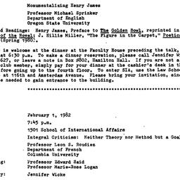 Minutes, 1982-03-01. The Th...