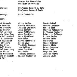 Minutes, 1983-12-05. The Th...