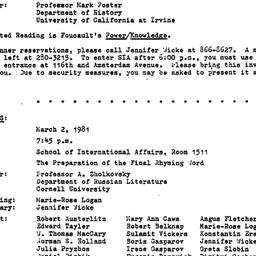 Minutes, 1981-03-02. The Th...