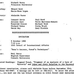Minutes, 1980-04-21. The Th...
