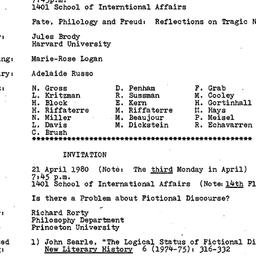 Minutes, 1980-03-17. The Th...