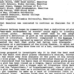 Minutes, 1993-05-03. The Th...