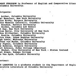 Minutes, 1988-12-05. The Th...