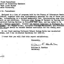 Correspondence, 1965-06-03....