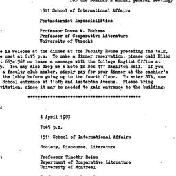 Minutes, 1983-04-14. The Th...