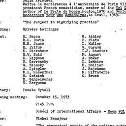 Minutes, 1972-09-24. The Th...