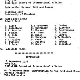 Minutes, 1978-05-08. The Th...
