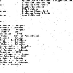 Minutes, 1985-03-05. The Th...