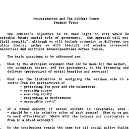 Background paper, Privatiza...