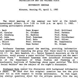 Minutes, 1985-04-02. Privat...