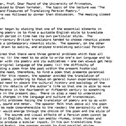 Minutes, 1990-03-27. Irania...