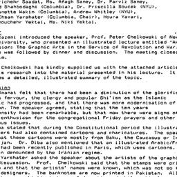 Minutes, 1990-01-31. Irania...