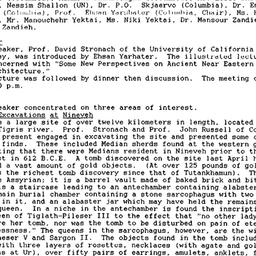 Minutes, 1990-02-27. Irania...