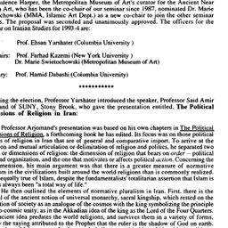 Minutes, 1993-05-12. Irania...