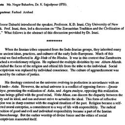 Minutes, 1995-09-20. Irania...