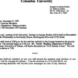Announcements, 1997-12-17. ...