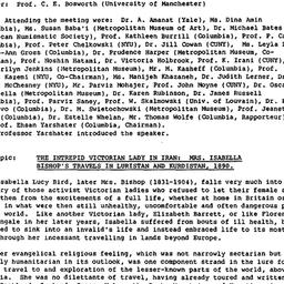 Minutes, 1987-11-09. Irania...