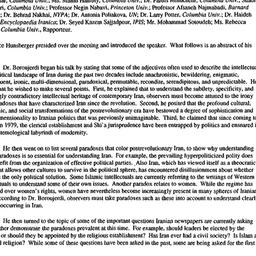 Minutes, 1999-04-28. Irania...