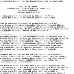 Announcements, 2001-02-28. ...