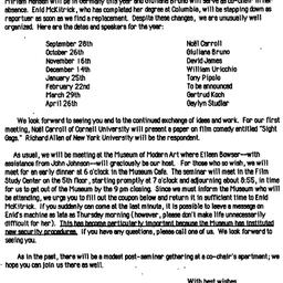 Announcements, 1989-09-01. ...