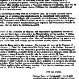 Announcements, 1993-10-11. ...