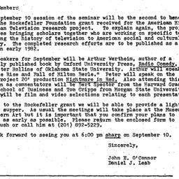 Announcements, 1982-08-25. ...