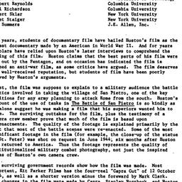 Minutes, 1984-02-23. Cinema...