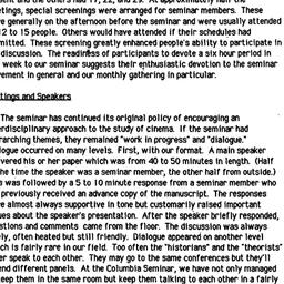 Review of seminar proceedin...