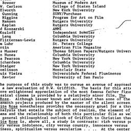 Minutes, 1986-10-23. Cinema...