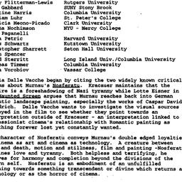 Minutes, 1995-01-19. Cinema...