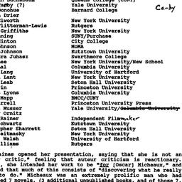 Minutes, 1992-09-24. Cinema...