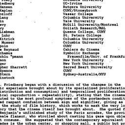 Minutes, 1988-10-27. Cinema...
