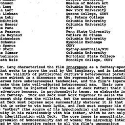 Minutes, 1988-11-17. Cinema...