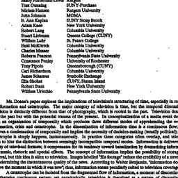 Minutes, 1989-04-27. Cinema...