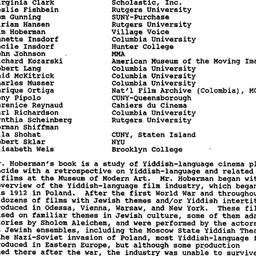 Minutes, 1989-01-26. Cinema...