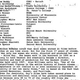 Minutes, 1995-11-16. Cinema...
