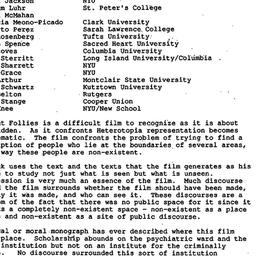 Minutes, 1996-04-18. Cinema...