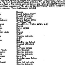 Minutes, 1996-02-22. Cinema...