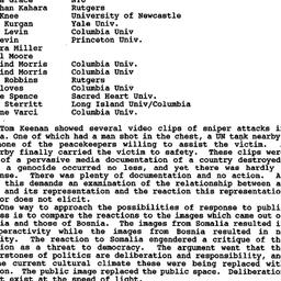 Minutes, 1998-01-29. Cinema...