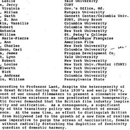 Minutes, 1987-11-12. Cinema...