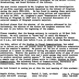 Announcements, 1983-04-28. ...