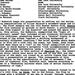 Minutes, 1992-04-16. Cinema...
