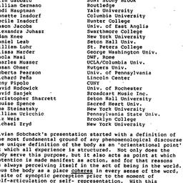 Minutes, 1991-10-24. Cinema...